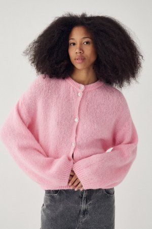 Noella KAE - Vesta na kopčanje - blush pink