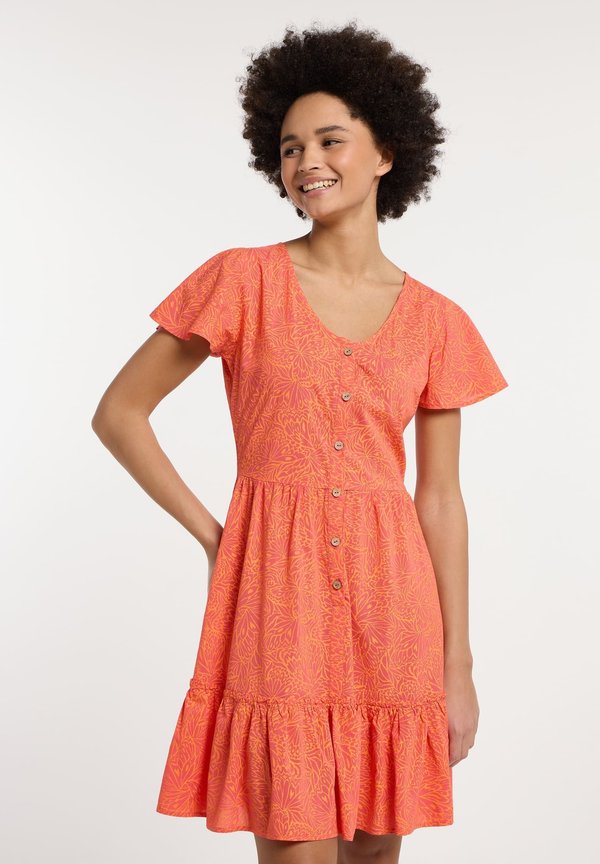 THALASKA - Blusenkleid - coral