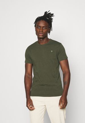 ALDER OWL BADGE - T-shirt - bas - forest night