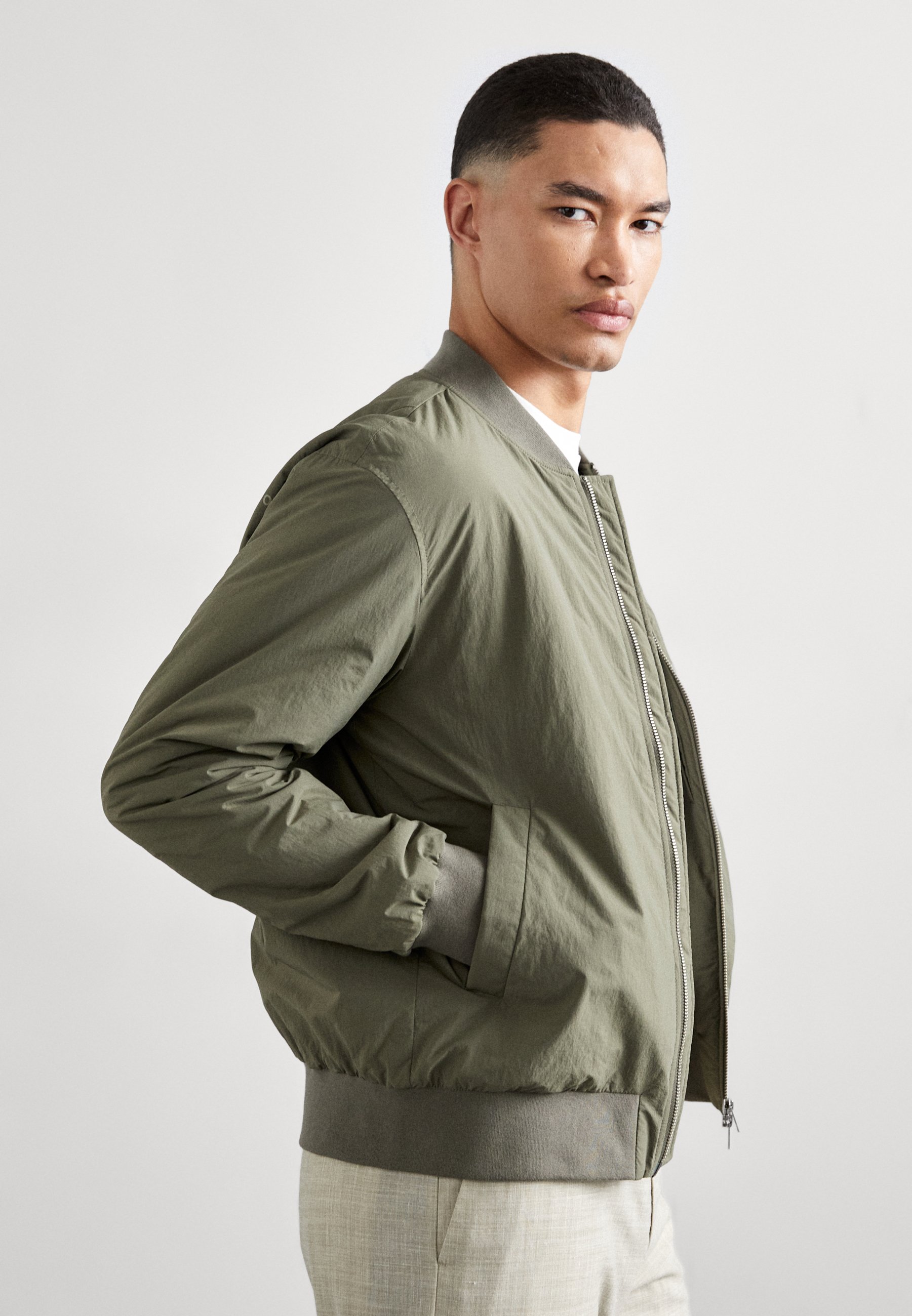 NN.07 DIXON - Bomber Jacket - capers/olive - Zalando.co.uk
