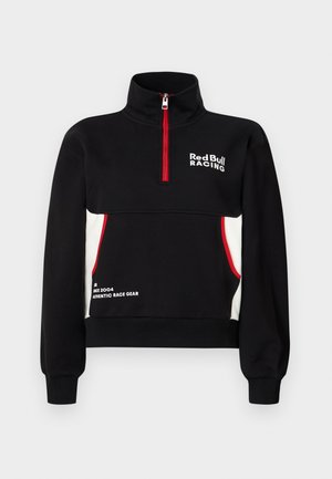 Red Bull Racing x Pepe Jeans PANEL HALF ZIP - Sweater - black