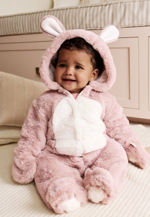 Next, REGULAR FIT - BUNNY - Buksedragter - pink