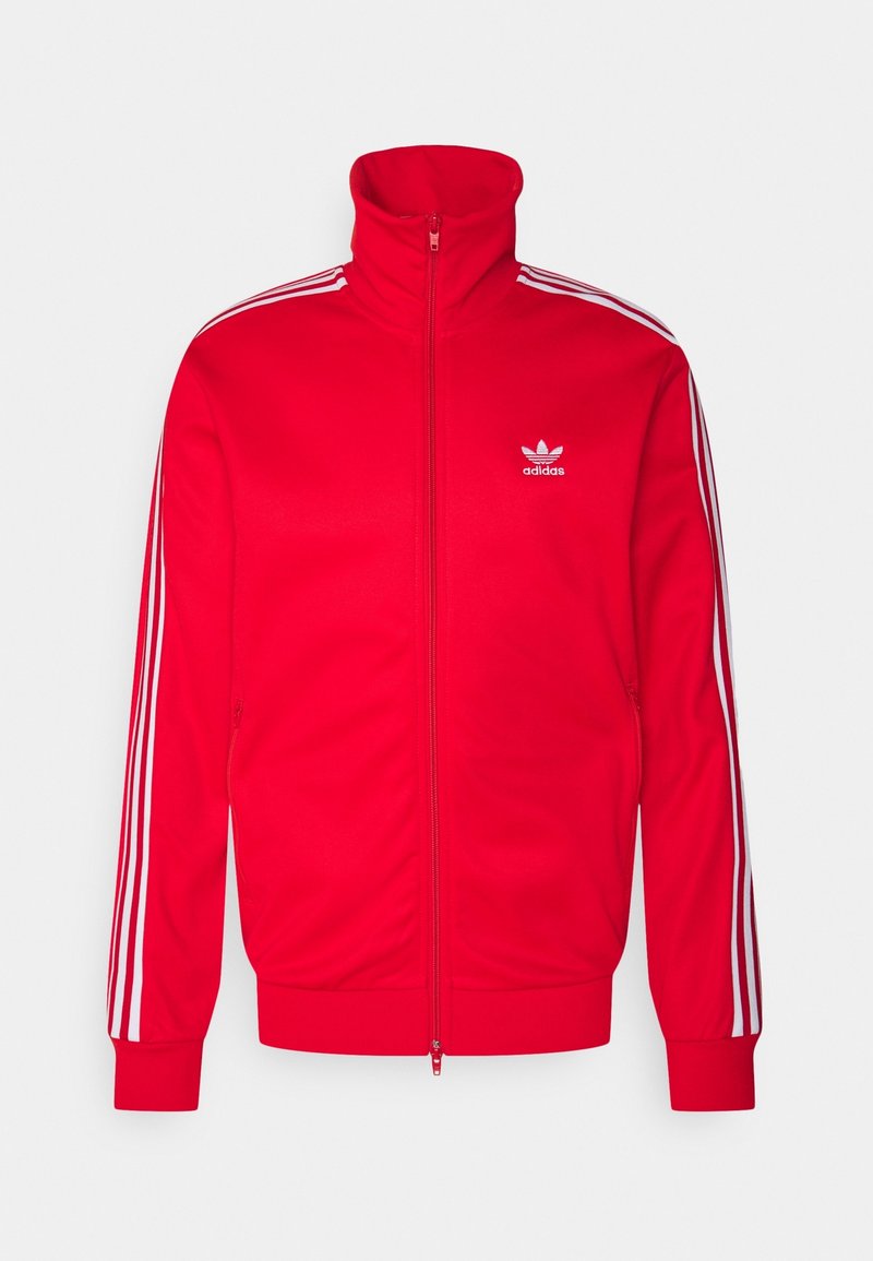 Veste Col Montant CCCP Rouge – Style Urbain Retro En Coton Mélangé, Poche Kangourou
