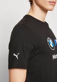 Puma BMW MMS ESS LOGO - Marškinėliai su spaudiniu - black