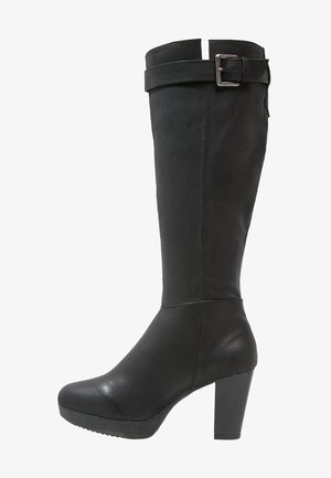 Anna Field, Bottes à plateau - black