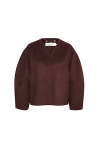 TILLA - Kardiganas - brown puce