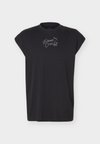 CREW CUTOFF TANK - Αθλητικό μπλουζάκι - black