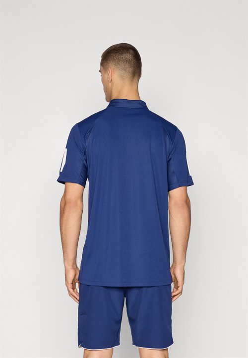 adidas Club Tennis 3-Stripes Polo Shirt 'Blue White' — foto 3
