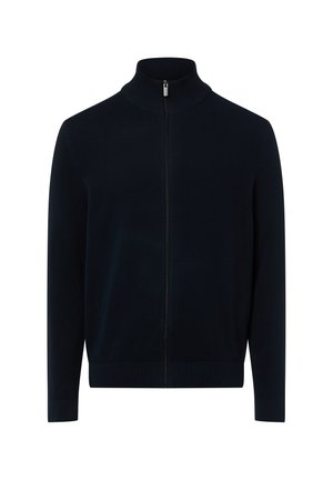 Sweater met rits - marine