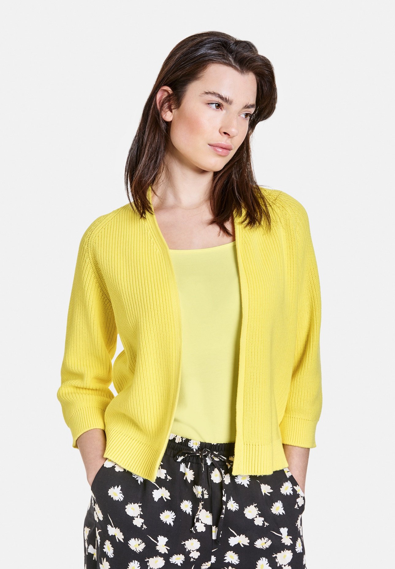 ARM GOTS - Cardigan - sunflower/yellow 