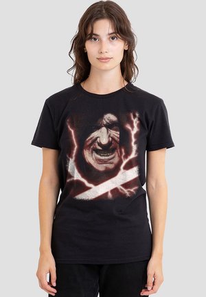 STAR WARS DARTH PALPATINE LARGE FACE - Print T-shirt - black