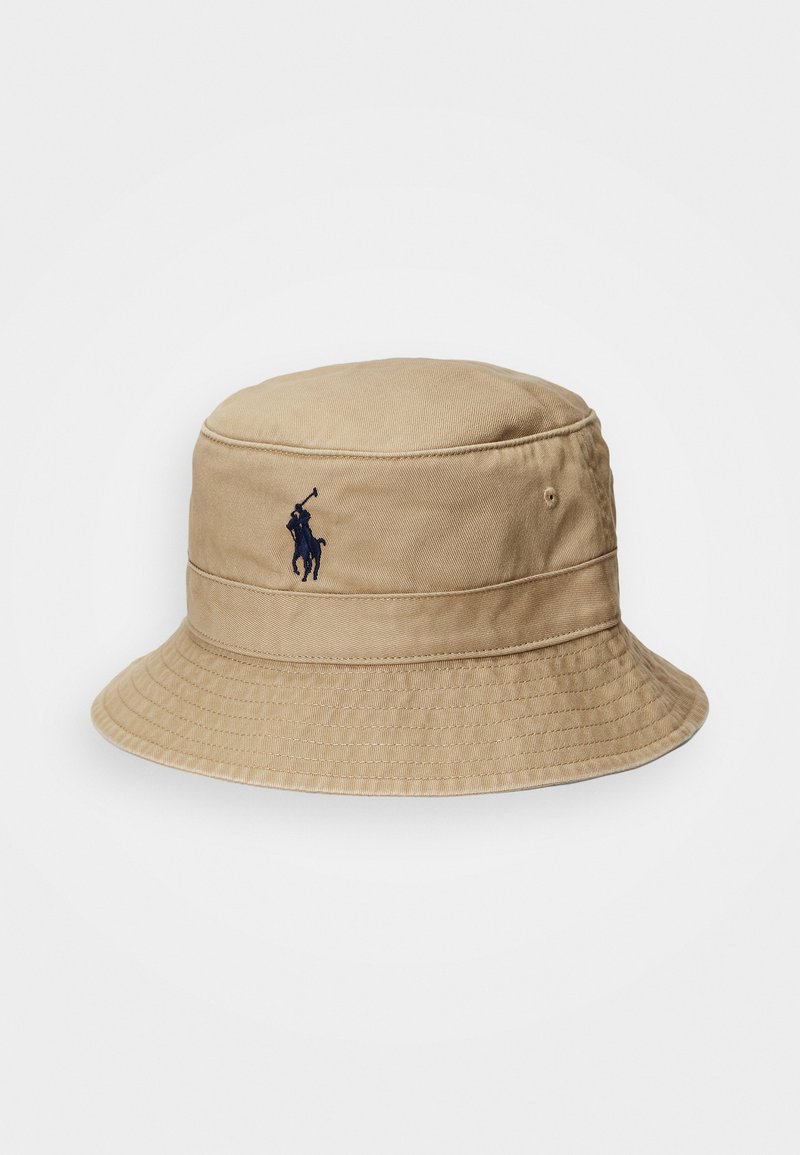 Polo Ralph Lauren COTTON BUCKET HAT Hattu Luxury Tan beige Zalando fi polo-ralph-lauren-cotton-bucket-hat-hattu-luxury-tan-beige-zalando-fi