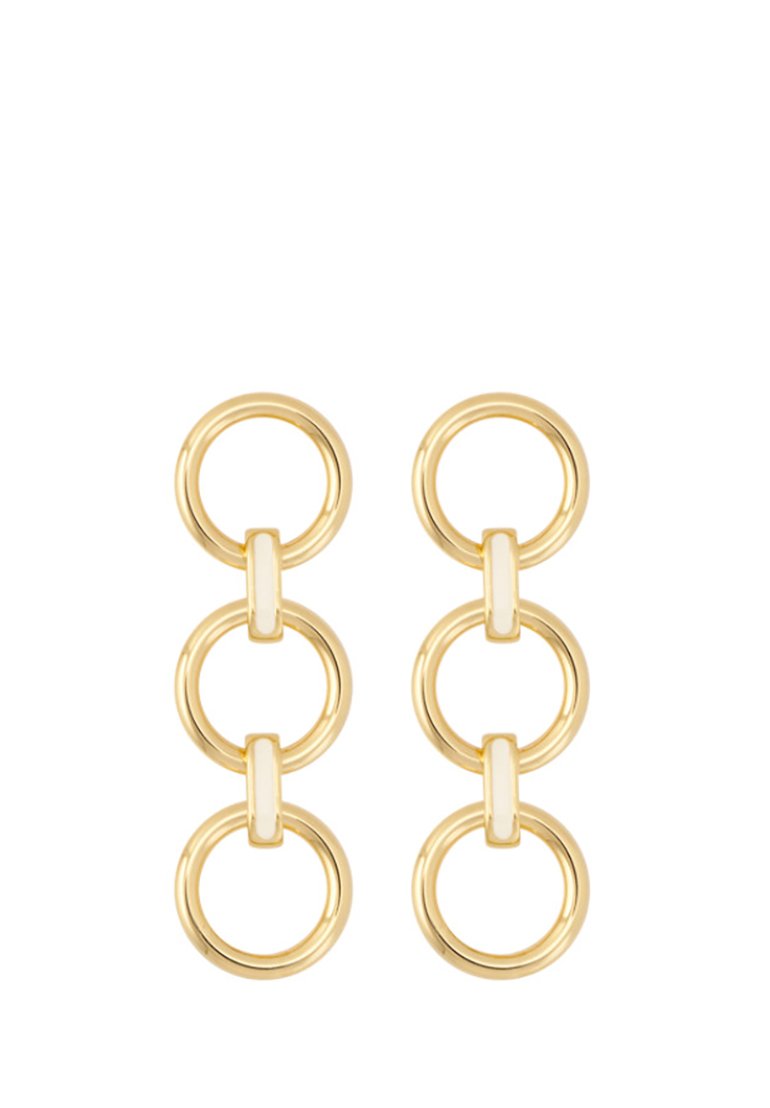 bangle up EYELET - Boucles d'oreilles - blanc sable