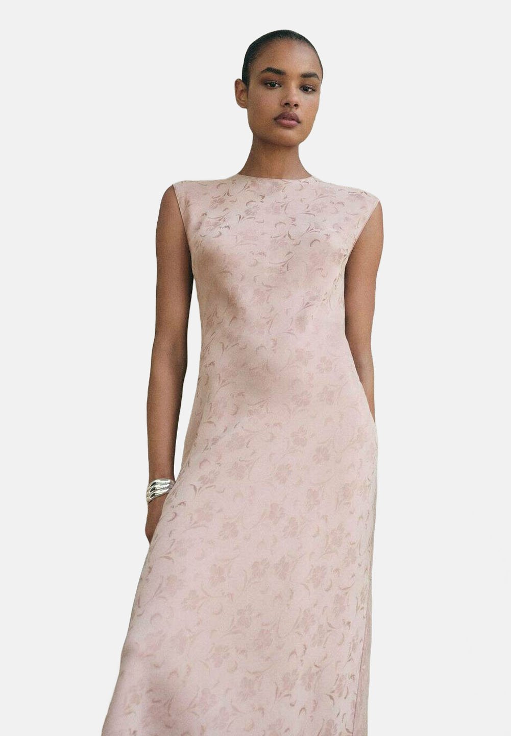 Mango FLORAL - Day dress - light pink - Zalando.ie