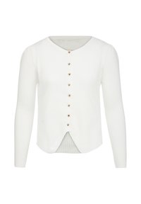 CO-BRANDED WITH VERNOLE - Strickjacke - wollweiss