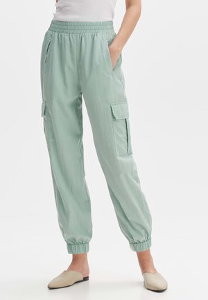 MABECCA - Cargo trousers - aloe green