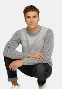 TOM TAILOR Strickpullover - grey
