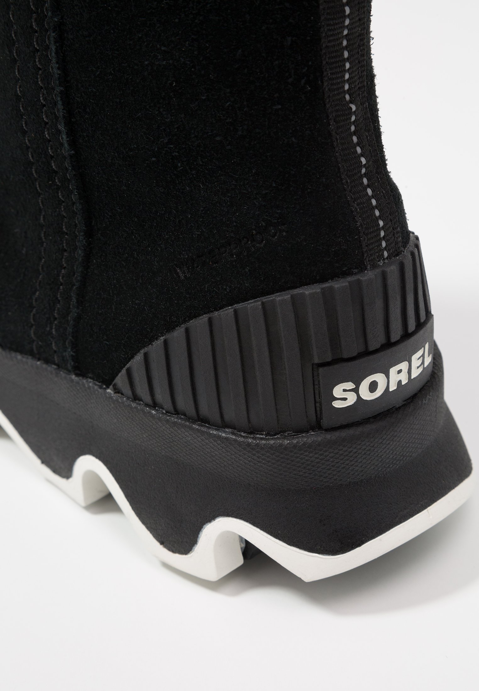 Sorel KINETIC SHORT - Winter boots - black/sea salt/black