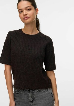 VMSALLY - T-shirt basique - chocolate torte