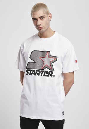 T-shirts med print - wht/gry