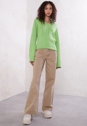 LOW RISE PUDDLE - Jeans baggy - bone