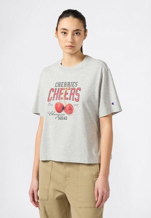SS TEE TABLE - T-shirt print - light grey