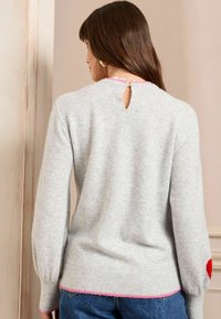 Love & Roses REGULAR FIT - SCALLOP  COLLAR - Džemperis - grey