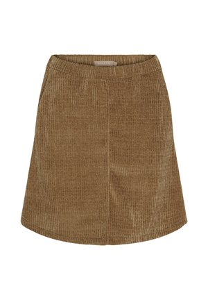 A-snit nederdel - camel