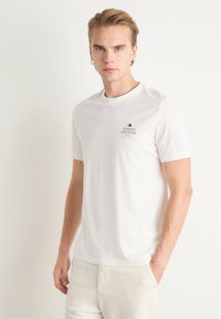 Tommy Hilfiger STACK TEE - T-shirt basic - white