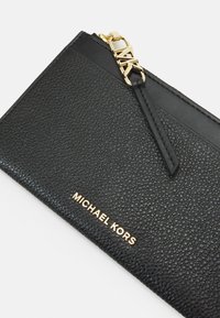 MICHAEL Michael Kors EMPIRE ZIP CARD CASE - Portafoglio - black