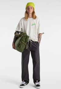 Vans BRUSH SCRIPT LOOSE FIT - T-Shirt print - marshmallow