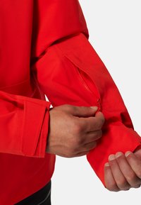 Mammut STONEY HOODED - Giacca hard shell - mammut red