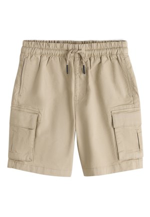 Next, REGULAR FIT - ELASTICATED WAIST SHORTS - Pantalon cargo - stone