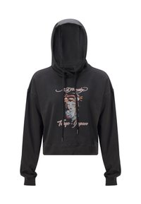 Ed Hardy Jersey con capucha - black
