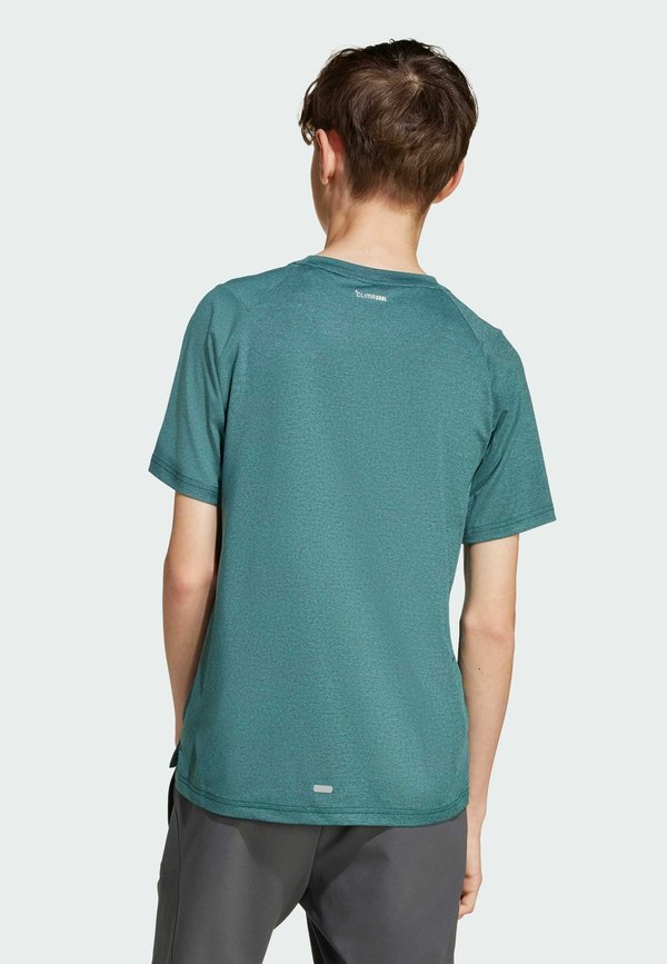 ALL FAVORITE  - Sports T-shirt - aurora ivy  powder teal  reflective silver4