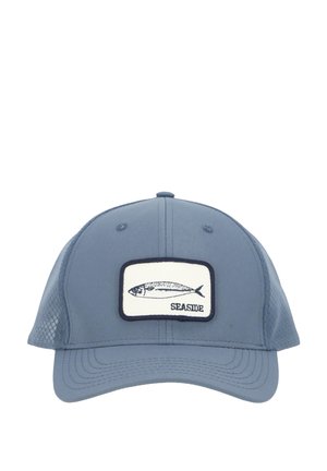 TRUCKER - Cap - denim blue mackerel