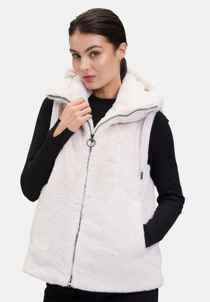 PLÜSCH MIT KAPUZE - Smanicato - beige