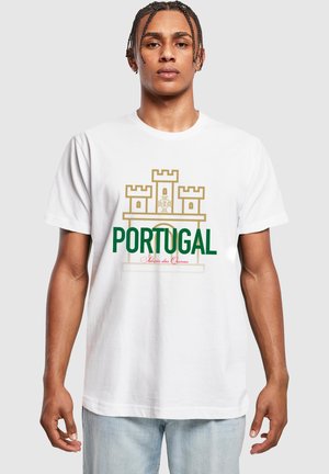 Mister Tee CASTELO PORTUGUES - T-shirts med print - white