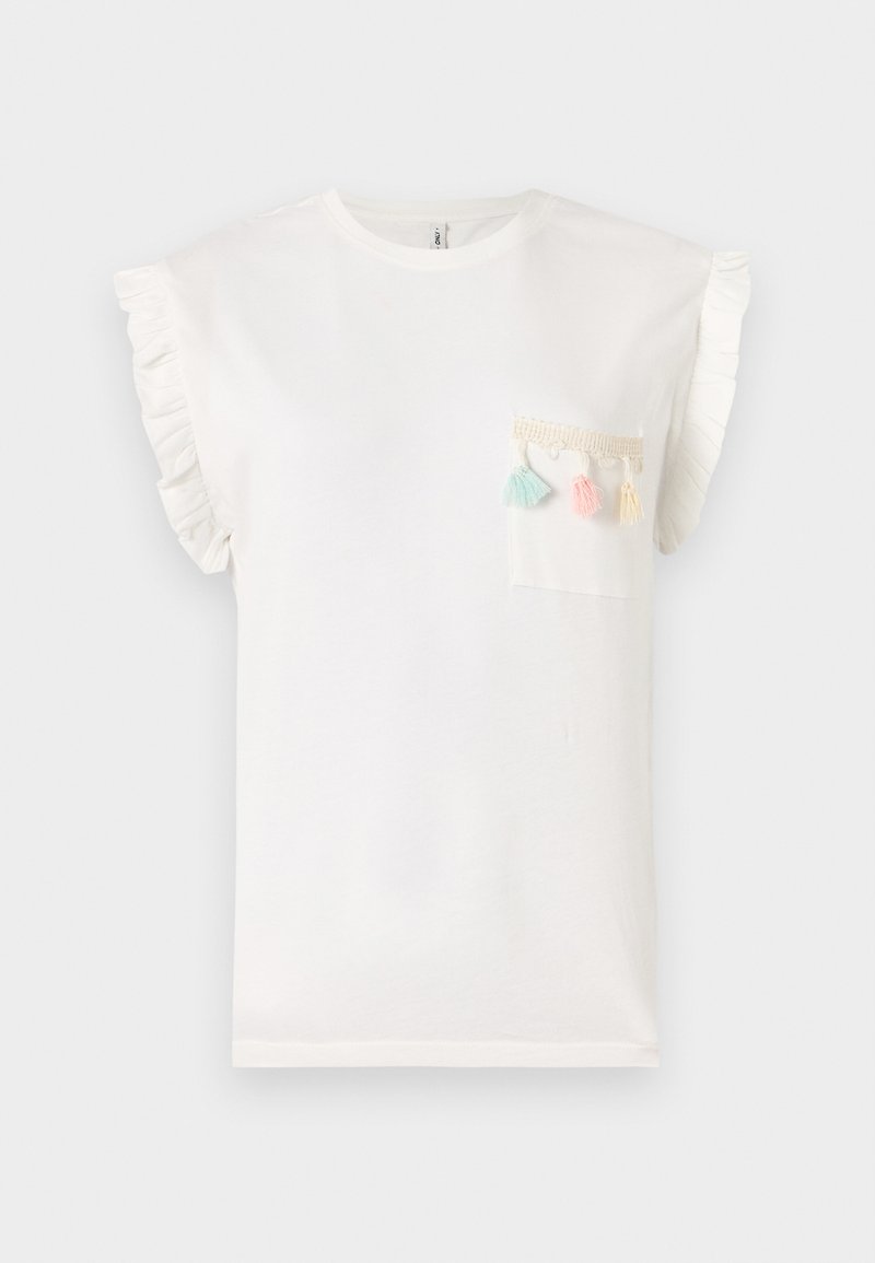 Only T-shirt print crème Only T-shirt print crème