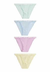 Next - STRIPE SHORT RICH LOGO FOUR PACK - Braguitas - pastel colours Imagen en miniatura 1