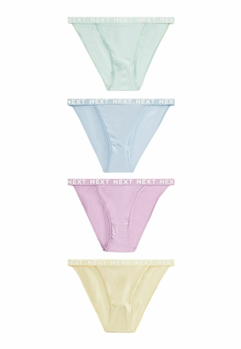 Next - STRIPE SHORT RICH LOGO FOUR PACK - Braguitas - pastel colours, Ampliar