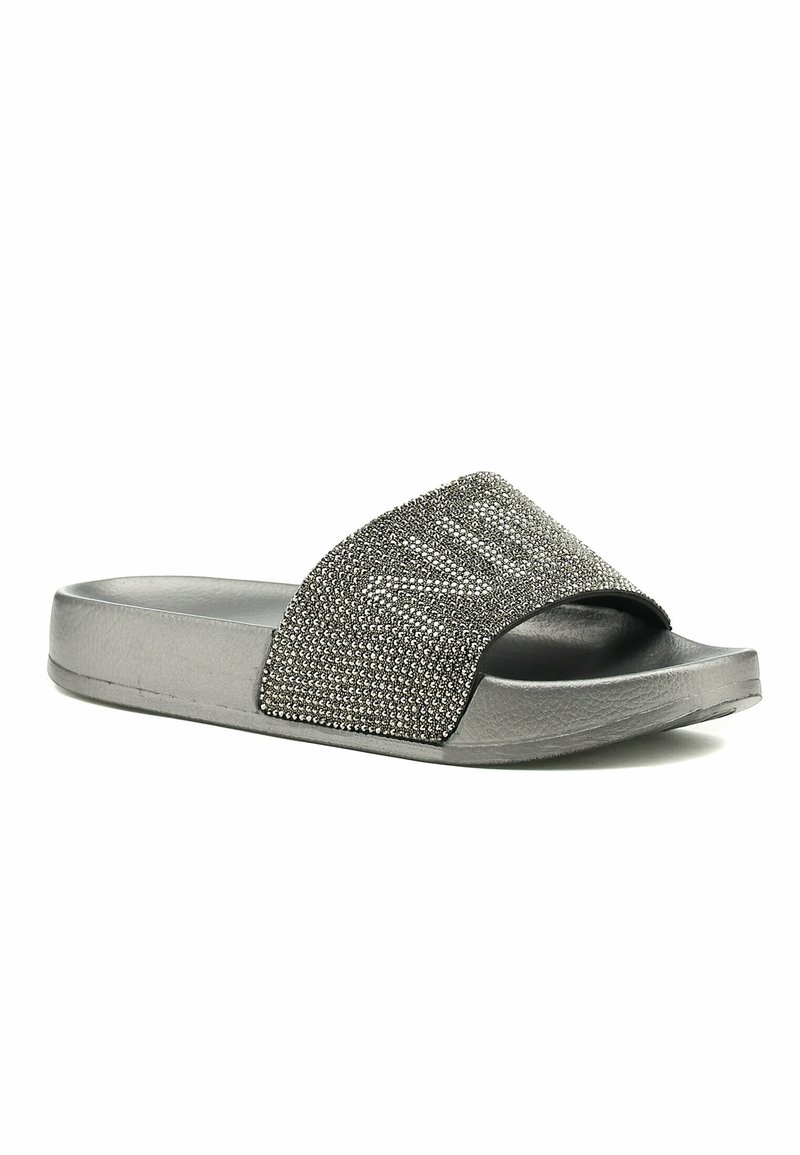 Damen Zehentrenner | Nine West Badesandale gray/grau - TV12364 Damen Zehentrenner | Nine West Badesandale gray/grau - TV12364