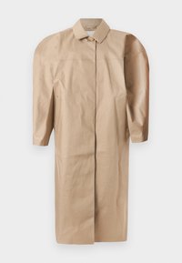 COUTURE SQUARE LONG  RAINCOAT - Ballonkabát - fawn