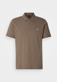 Polo shirt - open beige