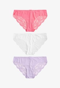 Unselected, coral pink lilac purple white