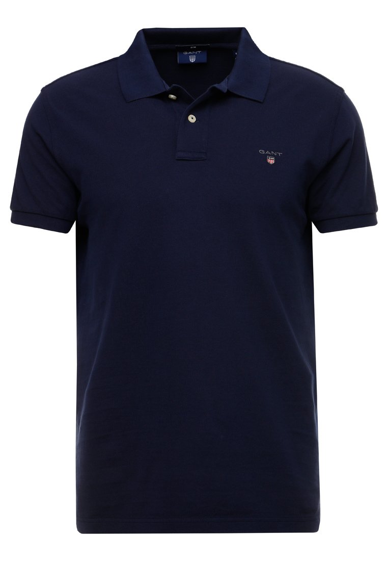GANT RUGGER - Poloshirt - evening blue/donkerblauw - Zalando.nl