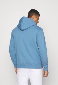 Alpha Industries BASIC HOODY SMALL LOGO - Mikina s kapucňou - airforce blue