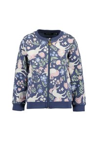Blue Seven Felpa con zip - blau