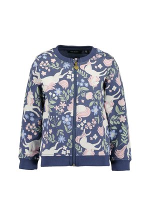 Sweatjacke - blau