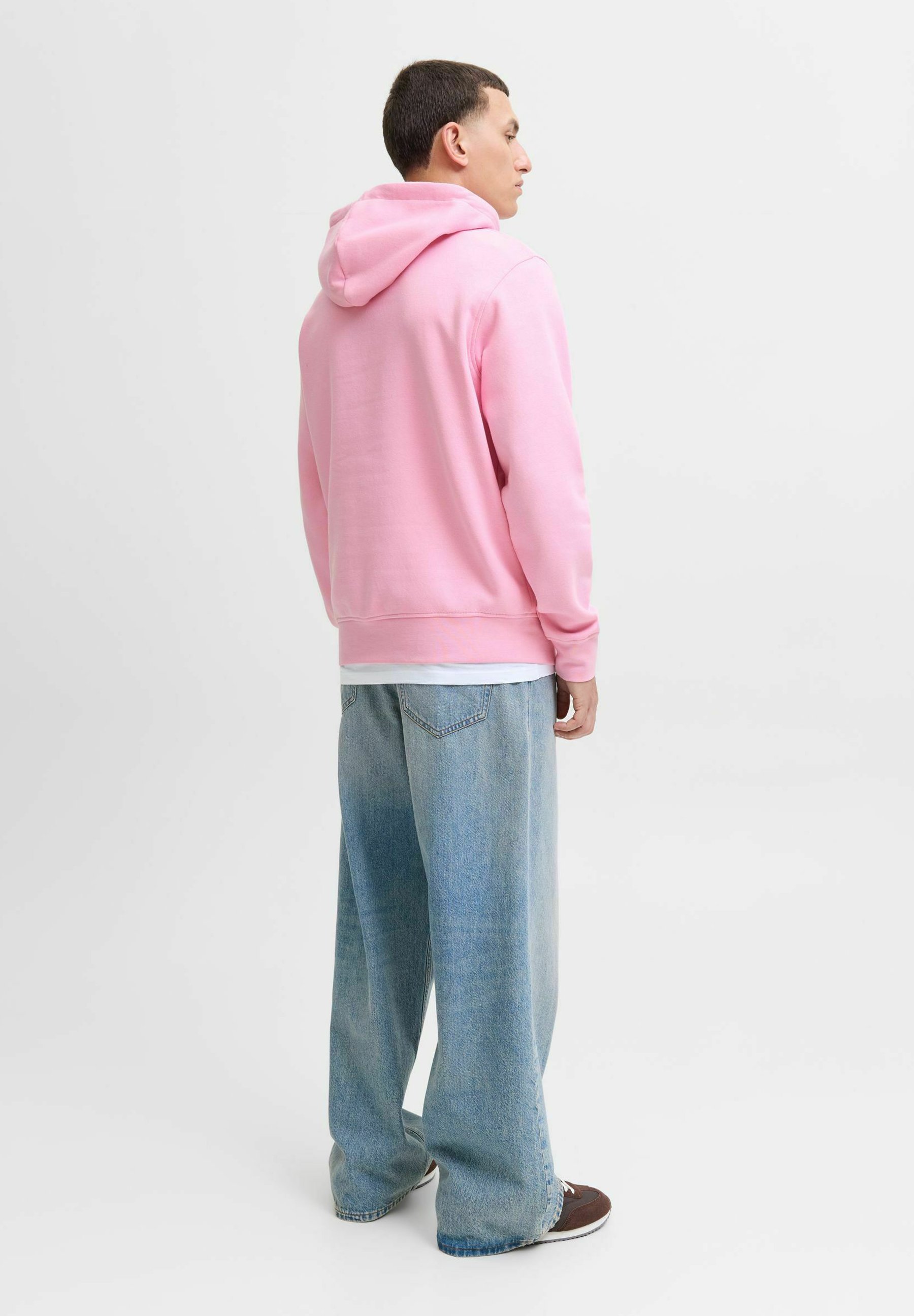 Jack & Jones JORNORREBRO TYPO BACK SWEAT HOOD SN - Hoodie - prism